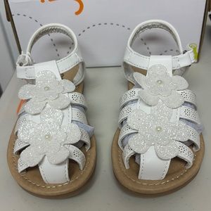 Toddler girls brand new sandals. Jumping Beans